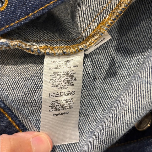 NEW LOFT Womens Denim Jacket XL - Picture 4 of 5